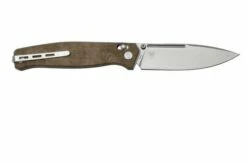 Real Steel Huginn 7651GM Natural Micarta, Pocket Knife -KNIVESANDTOOLS Sales RL7651GM 02 realsteel