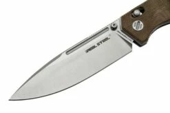 Real Steel Huginn 7651GM Natural Micarta, Pocket Knife -KNIVESANDTOOLS Sales RL7651GM 03 realsteel
