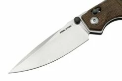 Real Steel Sacra, 7711N Natural Micarta, Stonewashed K110 Pocket Knife 10 Real Steel Sacra, 7711N Natural Micarta, Stonewashed K110 Pocket Knife -KNIVESANDTOOLS Sales RL7711N 03 realsteel