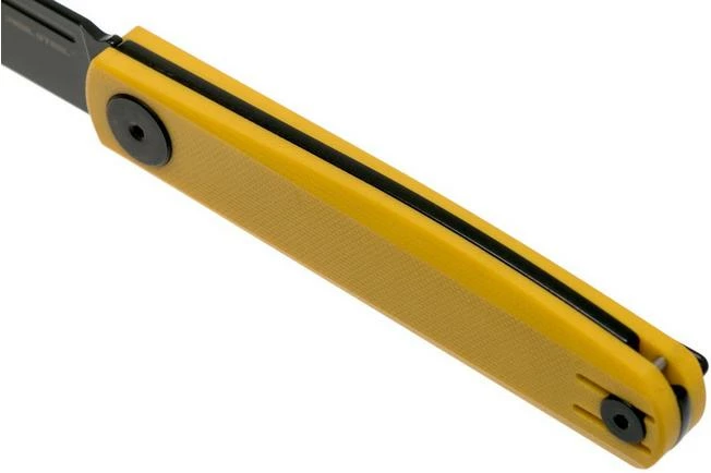 Real Steel G-Slip 7843 Yellow Slipjoint Pocket Knife, Ostap Hel Design 9 Real Steel G-Slip 7843 Yellow Slipjoint Pocket Knife, Ostap Hel Design - Image 7