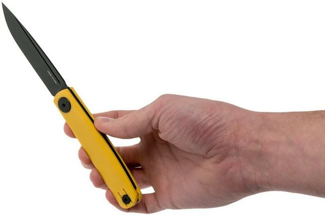 Real Steel G-Slip 7843 Yellow Slipjoint Pocket Knife, Ostap Hel Design 10 Real Steel G-Slip 7843 Yellow Slipjoint Pocket Knife, Ostap Hel Design - Image 8