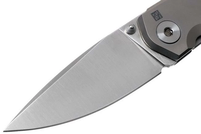 Real Steel Phasma, M390 Titanium, Thumb Stud 9225 Pocket Knife, Poltergeist Design 9 Real Steel Phasma, M390 Titanium, Thumb Stud 9225 Pocket Knife, Poltergeist Design - Image 7