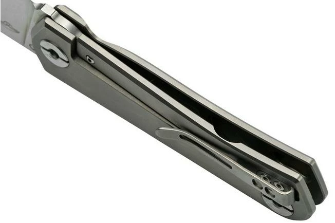 Real Steel Phasma, M390 Titanium, Thumb Stud 9225 Pocket Knife, Poltergeist Design 12 Real Steel Phasma, M390 Titanium, Thumb Stud 9225 Pocket Knife, Poltergeist Design - Image 10