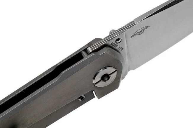 Real Steel Phasma, M390 Titanium, Thumb Stud 9225 Pocket Knife, Poltergeist Design 15 Real Steel Phasma, M390 Titanium, Thumb Stud 9225 Pocket Knife, Poltergeist Design - Image 13