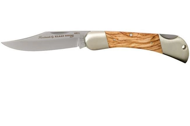 Robert Klaas Monolith Lockback 110mm Olive Wood 1997-460 Hunting Knife 3 Robert Klaas Monolith Lockback 110mm Olive Wood 1997-460 Hunting Knife