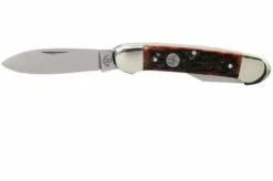 Robert Klaas Beer Canoe 95mm Picked Bone 2506-K-252-BPB Pocket Knife -KNIVESANDTOOLS Sales RS2506 K 252 BPB 03 robert klaas v202108