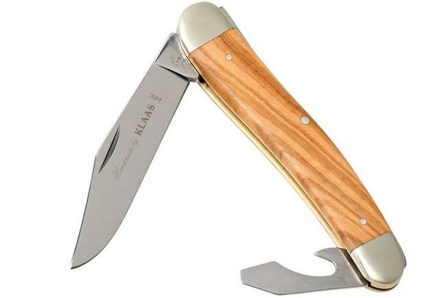 Robert Klaas Classic Line 100mm, Olive Pocket Knife With Bottle Opener 4 Robert Klaas Classic Line 100mm, Olive Pocket Knife With Bottle Opener - Image 2
