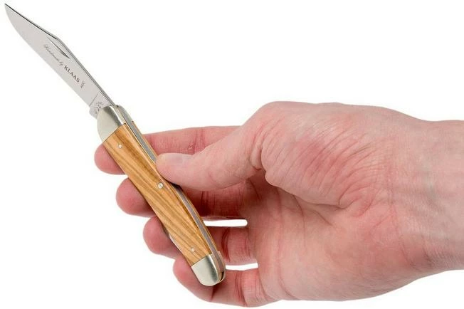 Robert Klaas Classic Line 100mm, Olive Pocket Knife With Bottle Opener 9 Robert Klaas Classic Line 100mm, Olive Pocket Knife With Bottle Opener - Image 7