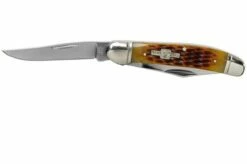 Rough Ryder Copperhead Amber Bone RR043 Slipjoint Pocket Knife -KNIVESANDTOOLS Sales RY043 03 rough ryder
