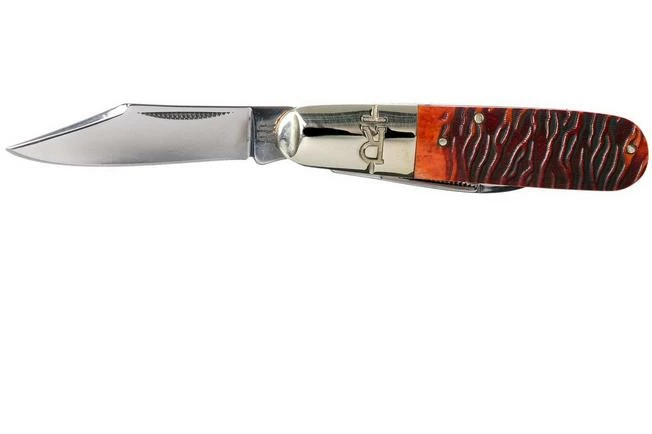 Rough Ryder Tiger Stripe Barlow RR2219 Pocket Knife 5 Rough Ryder Tiger Stripe Barlow RR2219 Pocket Knife - Image 3
