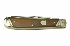Rough Ryder Brown Burlap Trapper RR2330, Pocket Knife -KNIVESANDTOOLS Sales RY2330 05 roughryder