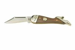 Rough Ryder Brown Burlap Lady Leg Knife, RR2335 Pocket Knife