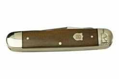 Rough Ryder Brown Burlap Moose RR2338, Pocket Knife -KNIVESANDTOOLS Sales RY2338 06 roughryder