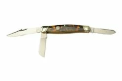 Rough Ryder Imitation Tortoise Stockman, RR2439 Pocket Knife