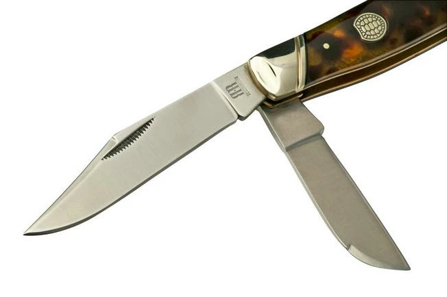 Rough Ryder Imitation Tortoise Stockman, RR2439 Pocket Knife 5 Rough Ryder Imitation Tortoise Stockman, RR2439 Pocket Knife - Image 3