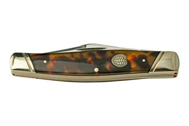 Rough Ryder Imitation Tortoise Stockman, RR2439 Pocket Knife 8 Rough Ryder Imitation Tortoise Stockman, RR2439 Pocket Knife - Image 6