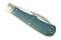 Rough Ryder Reserve Heavy Trapper Denim Micarta, RRR011 Slipjoint Pocket Knife -KNIVESANDTOOLS Sales RYR011 06 roughryder