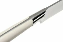 Lion Sabatier Edonist Perle Yatagan / Carving Knife 20 Cm, White, 806881 -KNIVESANDTOOLS Sales SA806881 06 lion sabatier edonist perie sa806881 06