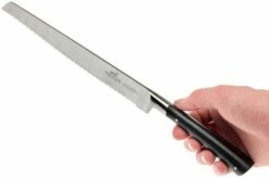 Lion Sabatier Edonist Bread Knife 20 Cm, Black, 807180 -KNIVESANDTOOLS Sales SA807180 07 lion sabatier edonist sa807180 07
