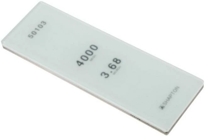 Shapton Glass Stone HR Grain 4000 Fine 3.68 Micron Sharpening Stone, 50103 4 Shapton Glass Stone HR Grain 4000 Fine 3.68 Micron Sharpening Stone, 50103 - Image 2