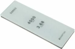 Shapton Glass Stone HC Grain 4000 Fine 3.68 Micron Sharpening Stone, 50603 -KNIVESANDTOOLS Sales SJ50603 02 shapton glass stone hc sj50603 02