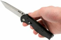 SOG Flash II Tanto Satin Straight Edge- FSA-8 -KNIVESANDTOOLS Sales SOG FSAT8 BX 08 sog sog fsat8 bx 08
