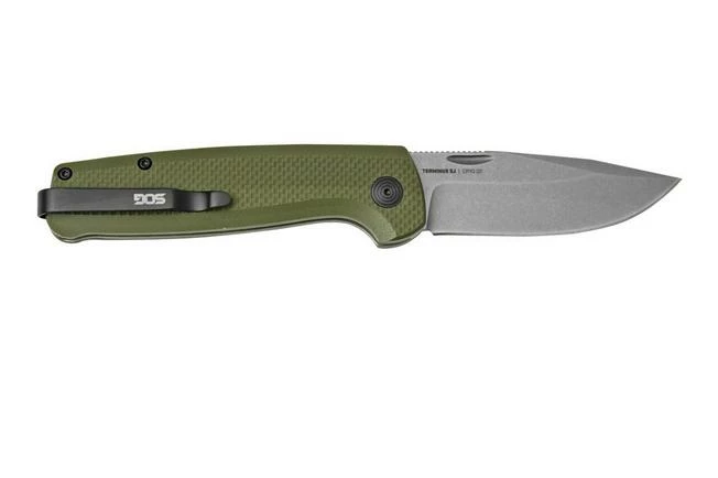 SOG Terminus SJ OD Green TM1004-BX Slipjoint Pocket Knife 4 SOG Terminus SJ OD Green TM1004-BX Slipjoint Pocket Knife - Image 2