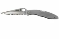 Spyderco Police C07S Serrated Pocket Knife