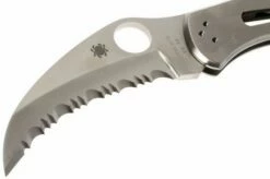 Spyderco Harpy C08S Serrated Pocket Knife 8 Spyderco Harpy C08S Serrated Pocket Knife -KNIVESANDTOOLS Sales SP C08S 02 spyderco harpy spc08s d2