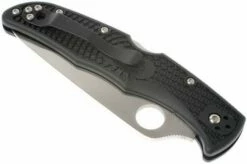 Spyderco Endura 4 C10PSBK Partly Serrated Pocket Knife -KNIVESANDTOOLS Sales SP C10PSBK 03 spyderco endura half gekarteld spc10psbk d3