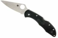 Spyderco Delica 4 C11PBK Saber Grind Pocket Knife