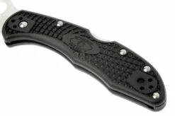 Spyderco Delica 4 C11PBK Saber Grind Pocket Knife -KNIVESANDTOOLS Sales SP C11PBK 03 spyderco c11pbk delica d3