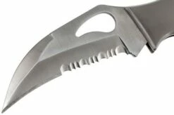 Spyderco Crossbill SS, Half Serrated 13 Spyderco Crossbill SS, Half Serrated -KNIVESANDTOOLS Sales SPBY07PS 03 spyderco crossbill ss spby07ps 03