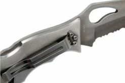 Spyderco Crossbill SS, Half Serrated 16 Spyderco Crossbill SS, Half Serrated -KNIVESANDTOOLS Sales SPBY07PS 06 spyderco crossbill ss spby07ps 06