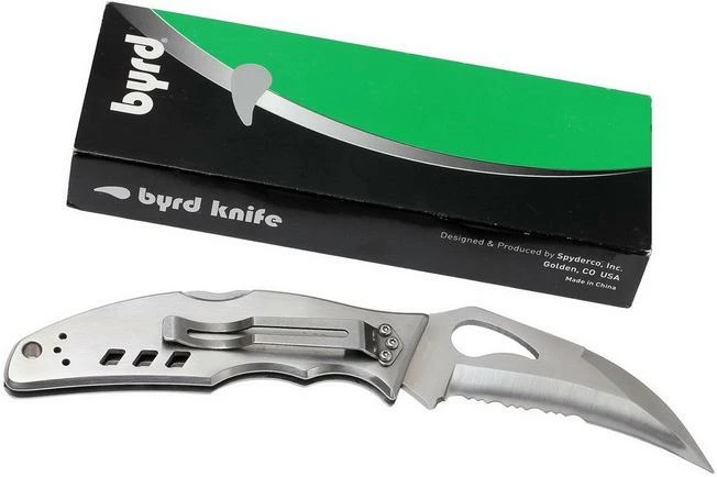 Spyderco Crossbill SS, Half Serrated 11 Spyderco Crossbill SS, Half Serrated - Image 9