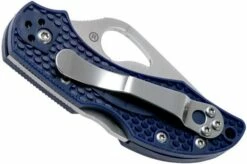 Spyderco Byrd Robin 2 Blue BY10PBL2 Pocket Knife -KNIVESANDTOOLS Sales SPBY10PBL2 04 spyderco byrd
