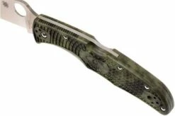 Spyderco Endura 4 Zome Camo C10ZFPGR Pocket Knife -KNIVESANDTOOLS Sales SPC10ZFPGR 07 spyderco spc10zfpgr 07