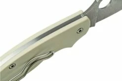 Spyderco Urban Slipit Damast C127GPIVD Sprint Run 2022 Pocket Knife -KNIVESANDTOOLS Sales SPC127GPIVD 06 spyderco