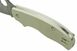 Spyderco Urban Slipit Damast C127GPIVD Sprint Run 2022 Pocket Knife -KNIVESANDTOOLS Sales SPC127GPIVD 07 spyderco