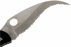 Spyderco Civilian C12GS Serrated Pocket Knife -KNIVESANDTOOLS Sales SPC12GS 03 spyderco civilian spc12gs d3