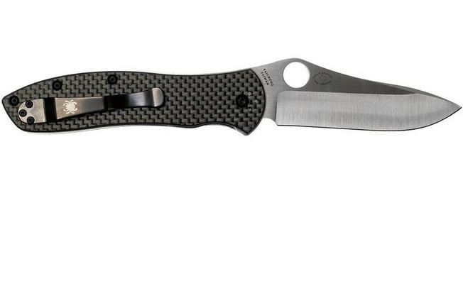 Spyderco Bradley 2 Folder C134CFP2 Pocket Knife 4 Spyderco Bradley 2 Folder C134CFP2 Pocket Knife - Image 2