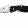 Spyderco Persistence Lightweight C136PSBK FRN Partially Serrated Pocket Knife -KNIVESANDTOOLS Sales SPC136PSBK 01 spyderco