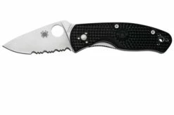 Spyderco Persistence Lightweight C136PSBK FRN Partially Serrated Pocket Knife