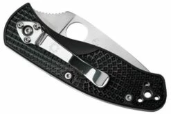 Spyderco Persistence Lightweight C136PSBK FRN Partially Serrated Pocket Knife -KNIVESANDTOOLS Sales SPC136PSBK 04 spyderco
