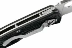 Spyderco Persistence Lightweight C136PSBK FRN Partially Serrated Pocket Knife -KNIVESANDTOOLS Sales SPC136PSBK 06 spyderco