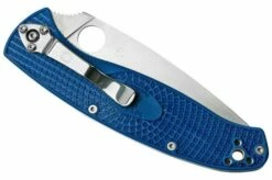 Spyderco Resilience Lightweight S35VN Blue C142PBL FRN Pocket Knife -KNIVESANDTOOLS Sales SPC142PBL 04 spyderco