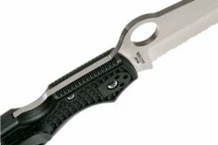 Spyderco Rescue 3 C14SBK3 Serrated Rescue Knife -KNIVESANDTOOLS Sales SPC14SBK3 06 spyderco spc14sbk3 06