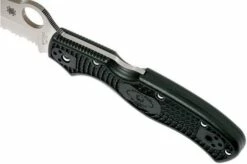 Spyderco Rescue 3 C14SBK3 Serrated Rescue Knife -KNIVESANDTOOLS Sales SPC14SBK3 07 spyderco spc14sbk3 07