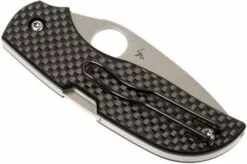 Spyderco Chaparral Carbon Fibre C152CF Pocket Knife -KNIVESANDTOOLS Sales SPC152CF 04 spyderco chaparral spc152cf 04