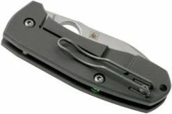 Spyderco Techno 2 C158TIP2 Pocket Knife, Marcin Slysz Design -KNIVESANDTOOLS Sales SPC158TIP2 04 spyderco